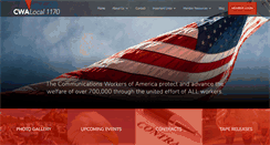 Desktop Screenshot of cwalocal1170.com