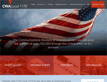 Tablet Screenshot of cwalocal1170.com